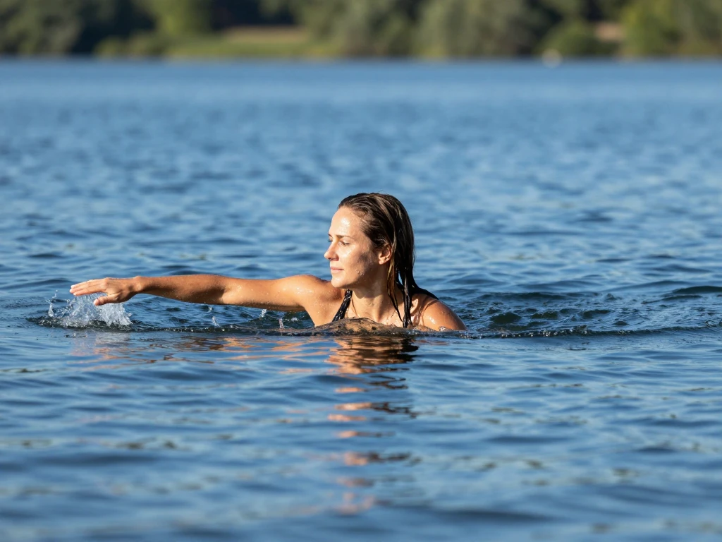 Minimal horizon with fog white sky and teal foreground
